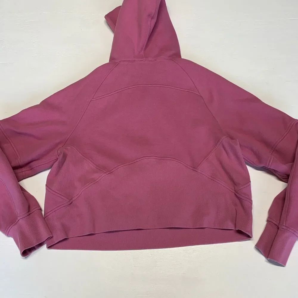 Lululemon Scuba Oversized Half-Zip Hoodie - Size M/L - Pink Blossom PBOL Rare